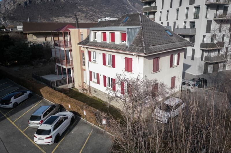 Rental income building in PPE format - 3 rented apartments near Martigny train station (13)