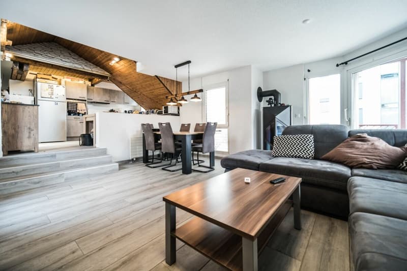 Rental income building in PPE format - 3 rented apartments near Martigny train station (2)