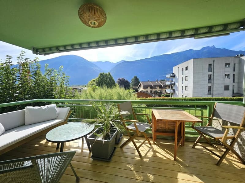 Magnifique appartement meublé de 4.5 pièces à Leytron (13)
