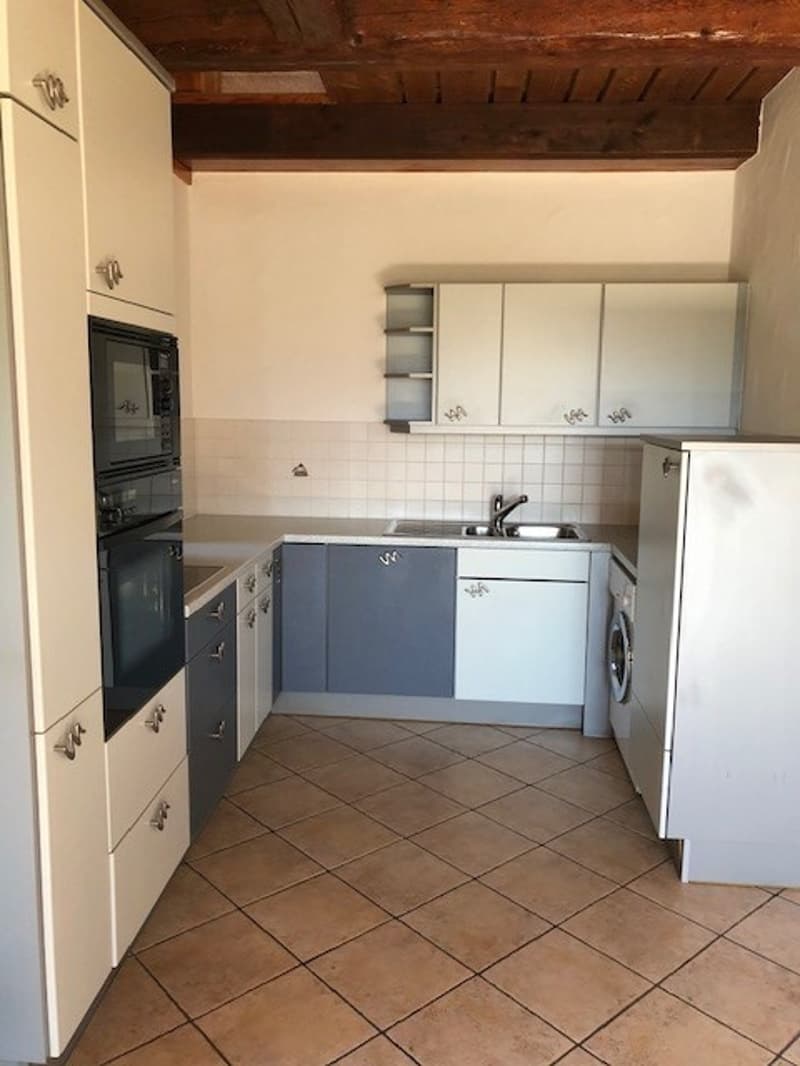 Charming 2-room duplex apartment in Muraz (Sierre) (2)