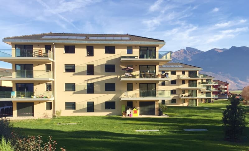 Vionnaz - Appartement 4 pièces 1/2 - Lot A03 - Rez de jardin - Investisseur ou privé (1)