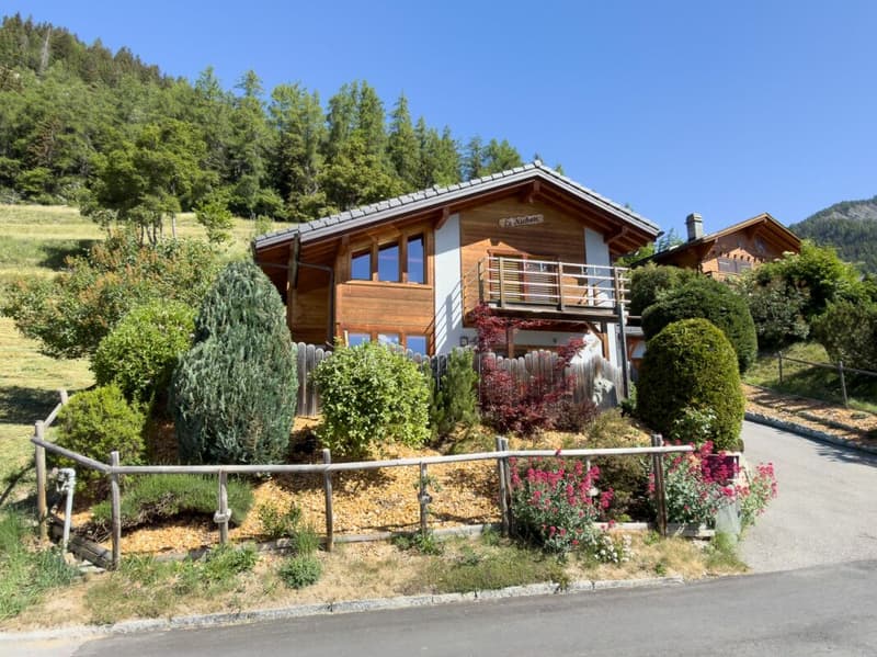Magnifica casa con vista panoramica sulle Alpi (16)