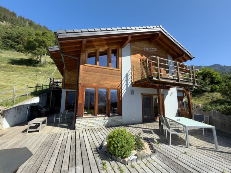 Magnifica casa con vista panoramica sulle Alpi (15)