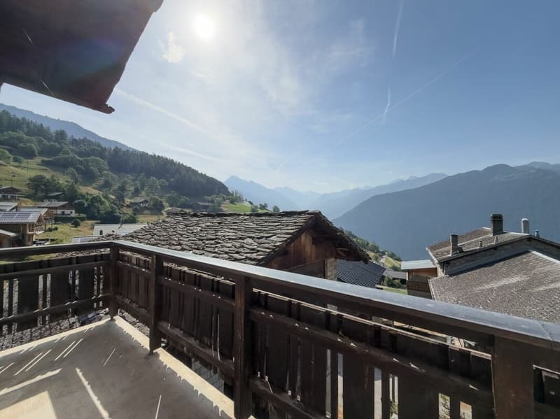 Charming apartment with panoramic view of the valley (1)