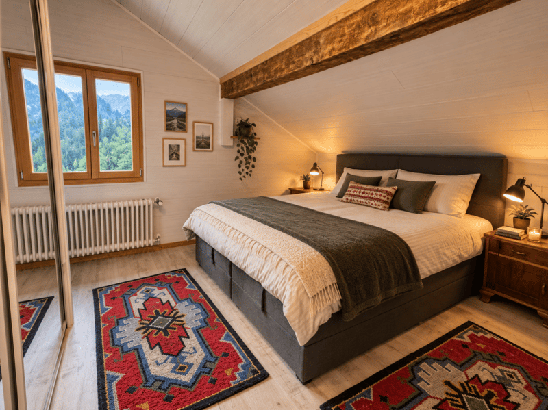 Charmant appartement 3.5 pièces sous les combles à Lourtier (4)