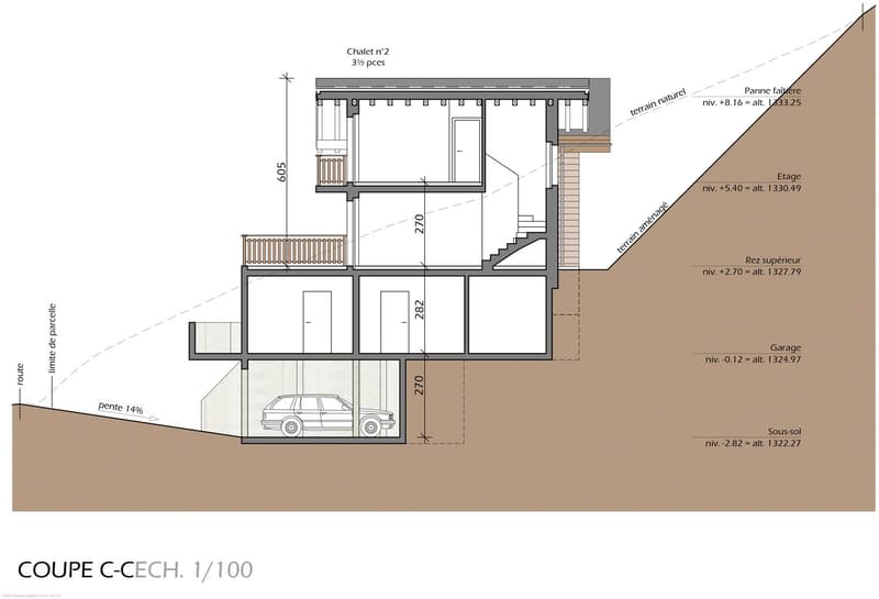 RESIDENTIAL CHALET 5.5 ROOMS « LA DÉLLÈGE » (10)