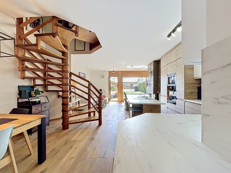 SUPERB DUPLEX APARTMENT WITH 3.5 ROOMS AND TERRACE (11)