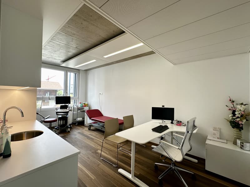 For rent! A beautiful modern administrative space, just two steps from the Rome square in Martigny! (8)