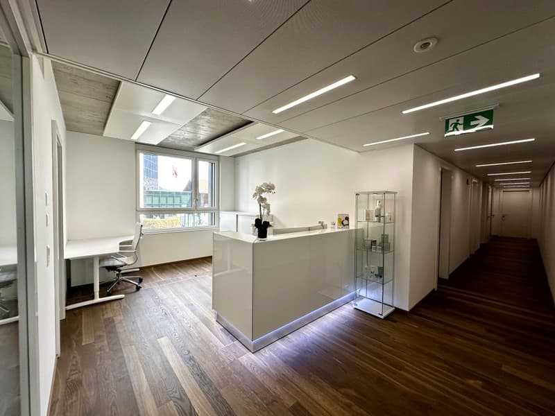 For rent! A beautiful modern administrative space, just two steps from the Rome square in Martigny! (3)