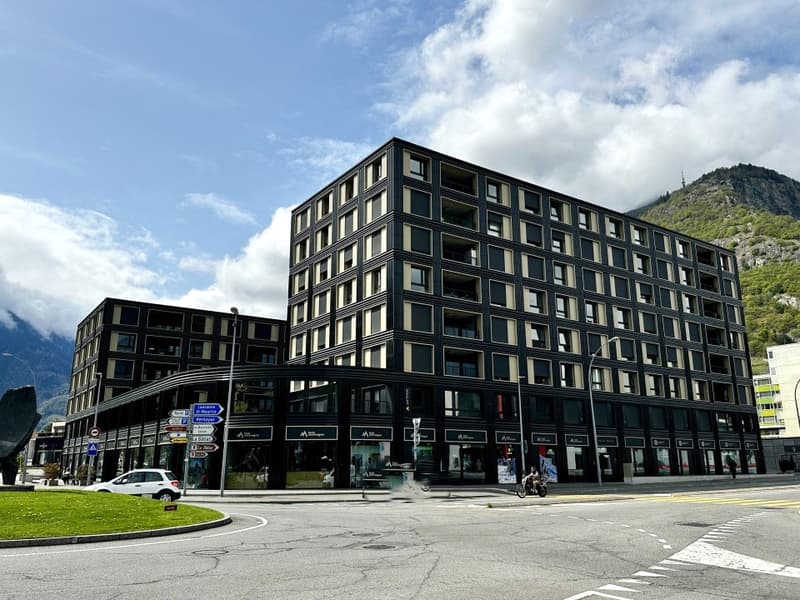For rent! A beautiful modern administrative space, just two steps from the Rome square in Martigny! (11)