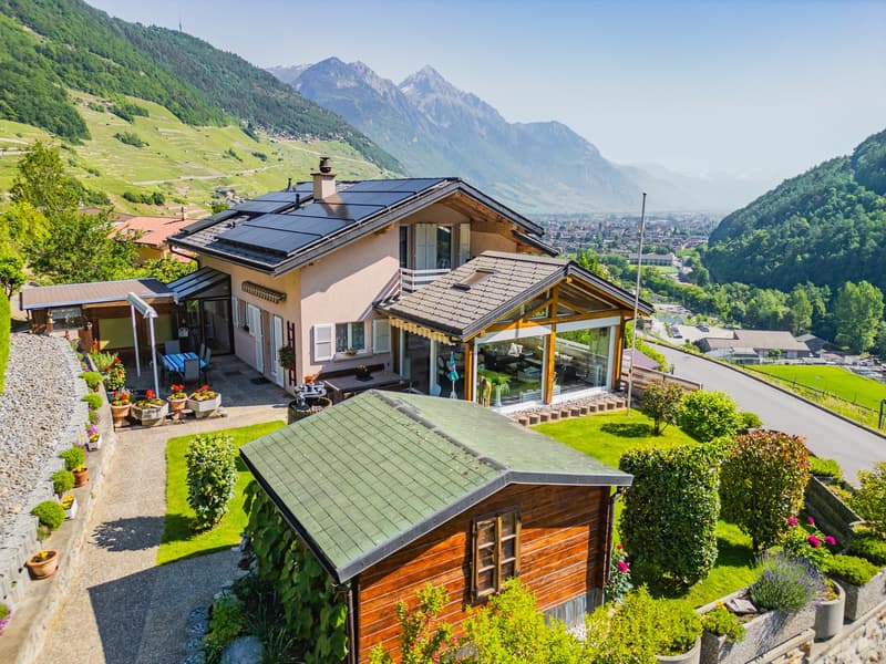 _MAGNIFIQUE OPPORTUNITE ! For sale, very beautiful villa, in a quiet neighborhood, in Martigny-Croix!_ (1)