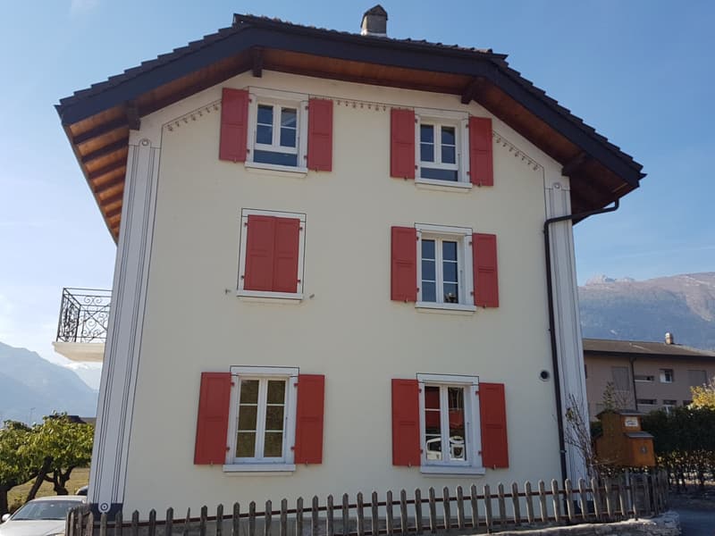In affitto, un delizioso piccolo appartamento di 2 locali, in una casa familiare, a St-Pierre-de-Clages! (13)