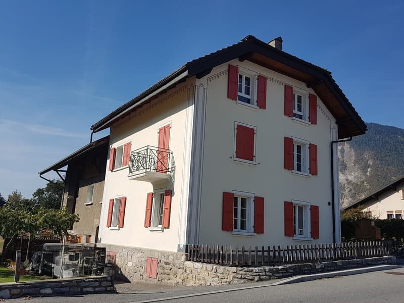In affitto, un delizioso piccolo appartamento di 2 locali, in una casa familiare, a St-Pierre-de-Clages! (1)