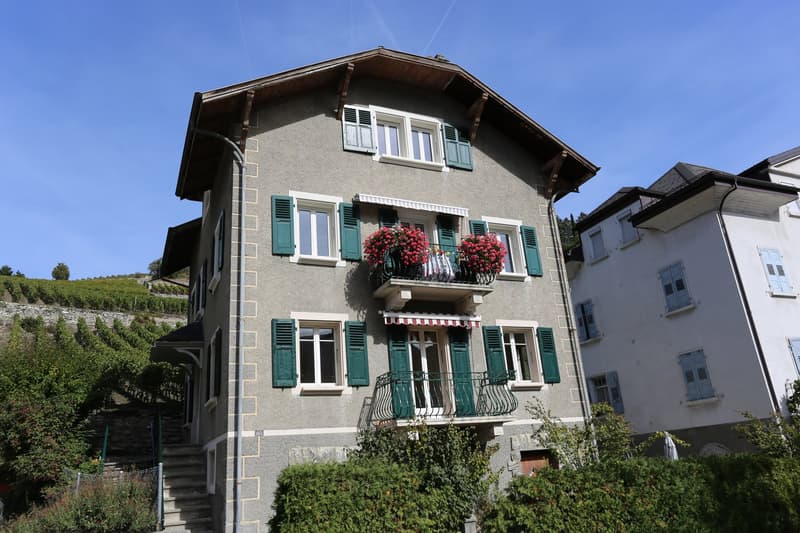 Zu vermieten, schönes renoviertes Apartment mit 3,5 Zimmern in Sierre! (1)