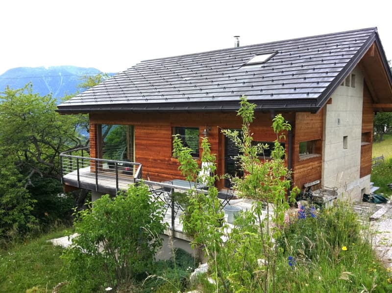 Außergewöhnliches Objekt! Schönes 5.5-Zimmer-Chalet! (1)