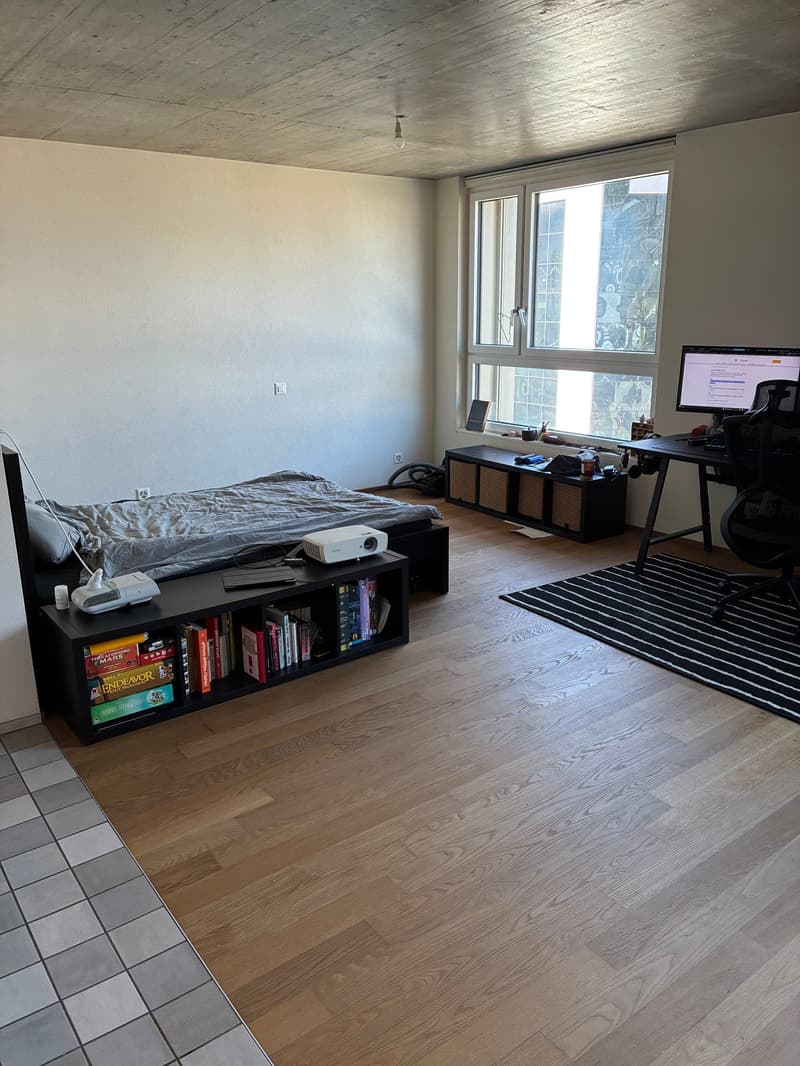 Schöne Gelegenheit! Zu vermieten, ein charmantes Studio, am Place de Rome, in Martigny! (3)