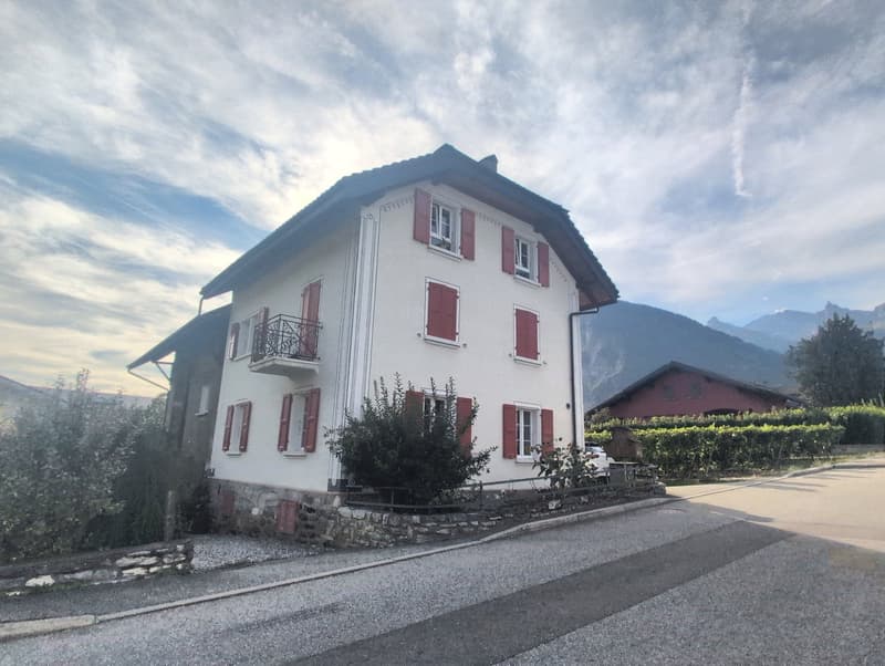 À louer, un joli petit appartement de 2 pièces, dans une maison familiale, à St-Pierre-de-Clages ! (12)