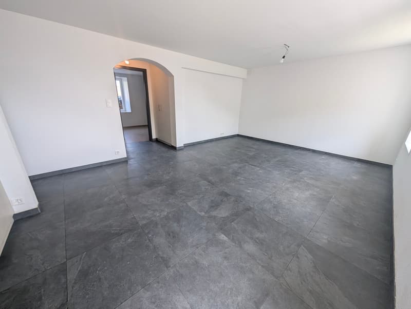 Occasione! In affitto, nel cuore di Charrat, un bell'appartamento di 3.5 locali ristrutturato, con una grande terrazza! (8)