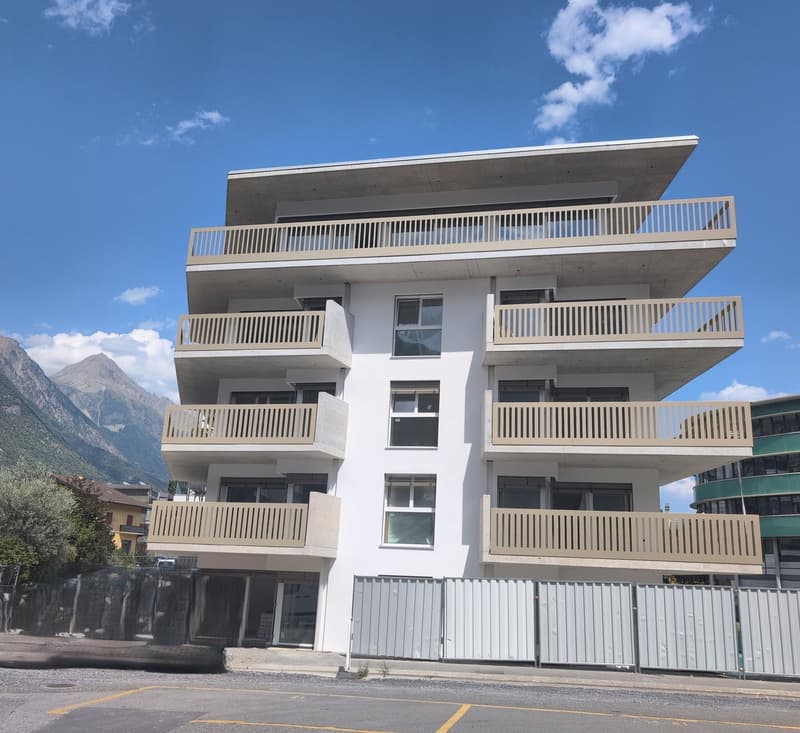 Petit bijou ! À louer, un magnifique 3 pièces 1/2 NEUF, avec grand balcon, à Martigny ! (1)