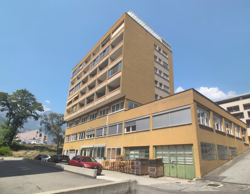 À louer, un très joli appartement de 2 pièces 1/2, proche de la gare de Martigny ! (15)