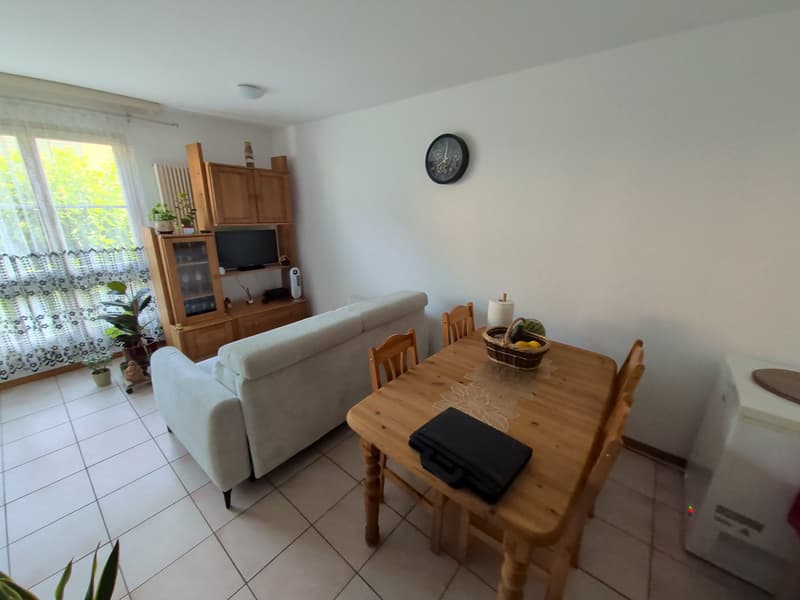 À louer ! un 2 pièces atypique, en duplex, proche de l'Hôpital de Sion ! (5)