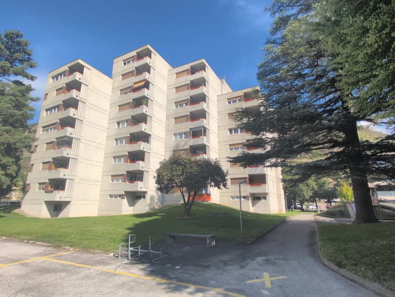 À louer ! Un spacieux appartement de 5 pièces 1/2, entouré de verdure, à l'entrée Ouest de Sion ! (1)