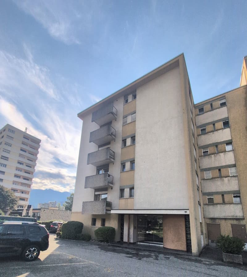 À louer, un charmant appartement de 3 pièces 1/2, à l'entrée Ouest de Sion ! (14)