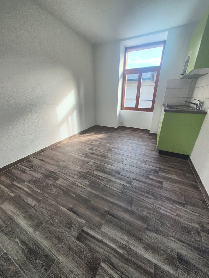 À louer, dans la rue du Bourg à Sierre, un petit studio de 14 m2 ! (2)