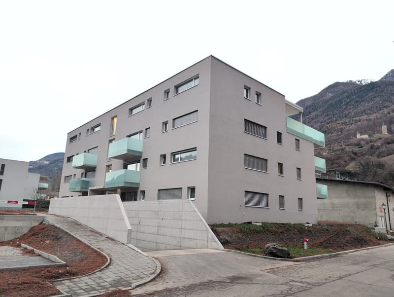 Belle opportunité ! Très bel appartement de 3 pièces 1/2, avec terrasse, à louer à Saxon ! (12)