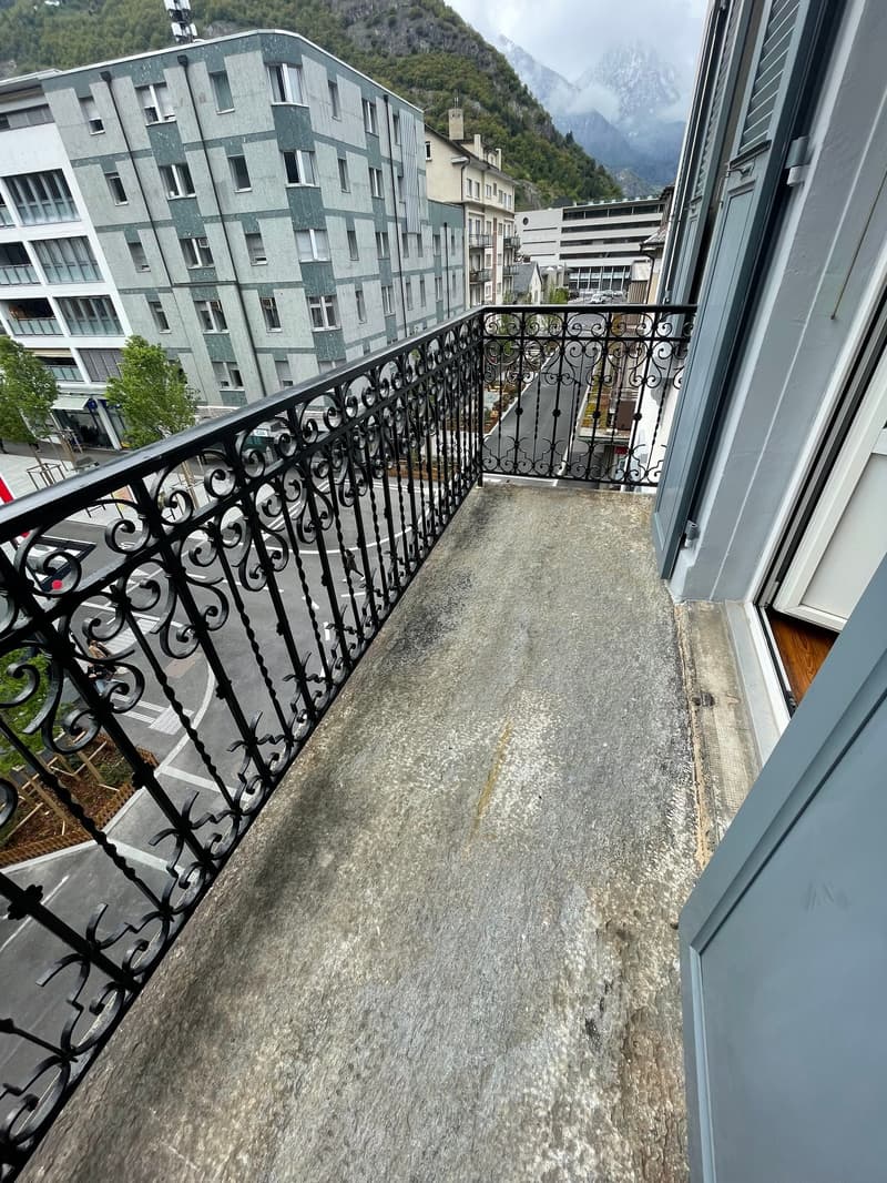 À louer, un joli appartement de 2 pièces 1/2, en plein centre de Martigny ! (8)