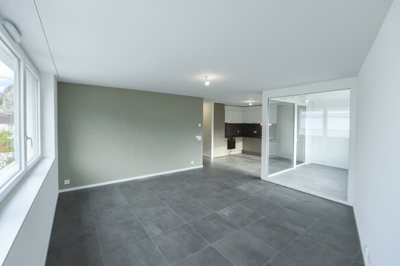À louer ! Très bel appartement de 3 pièces 1/2, avec loggia, à Sion ! (4)