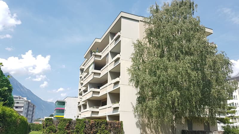 À louer ! Un joli appartement de 3 pièces 1/2, à deux pas de la Gare de Martigny ! (16)