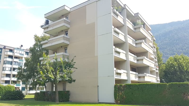 À louer ! Un joli appartement de 3 pièces 1/2, à deux pas de la Gare de Martigny ! (17)