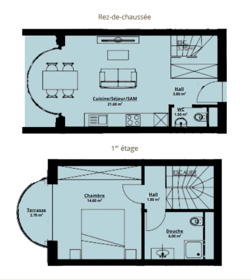 2.5 room duplex apartment (8)