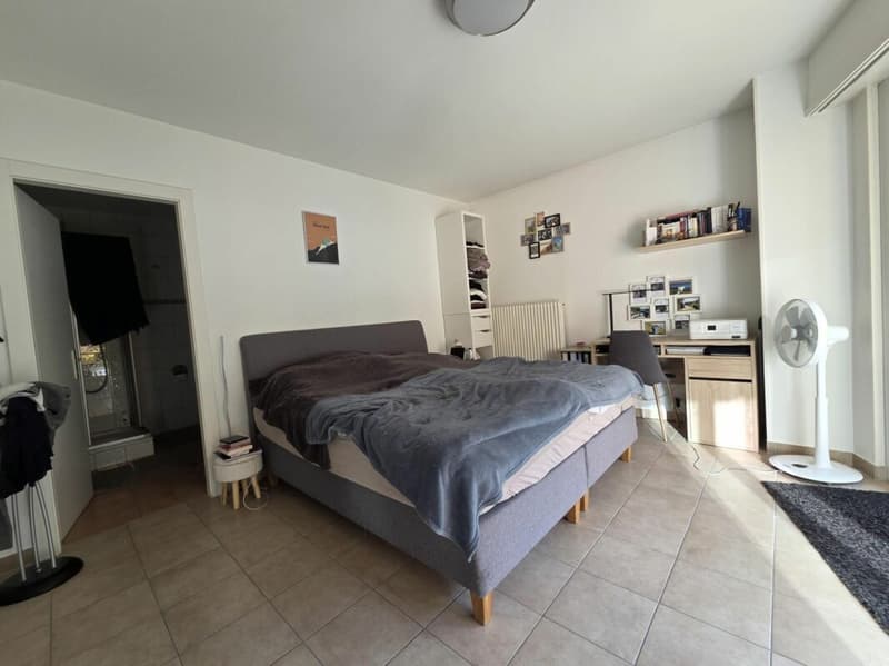 spacieux 2.5 pces en attique avec place de parc extérieure (5)