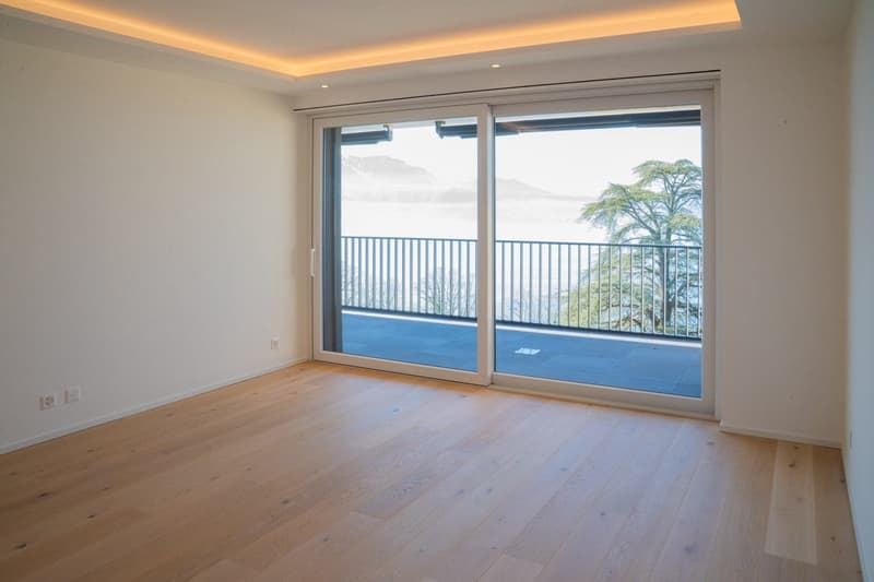 Magnifique attique de 5.5 pièces avec vue exceptionnelle sur le lac Léman (9)
