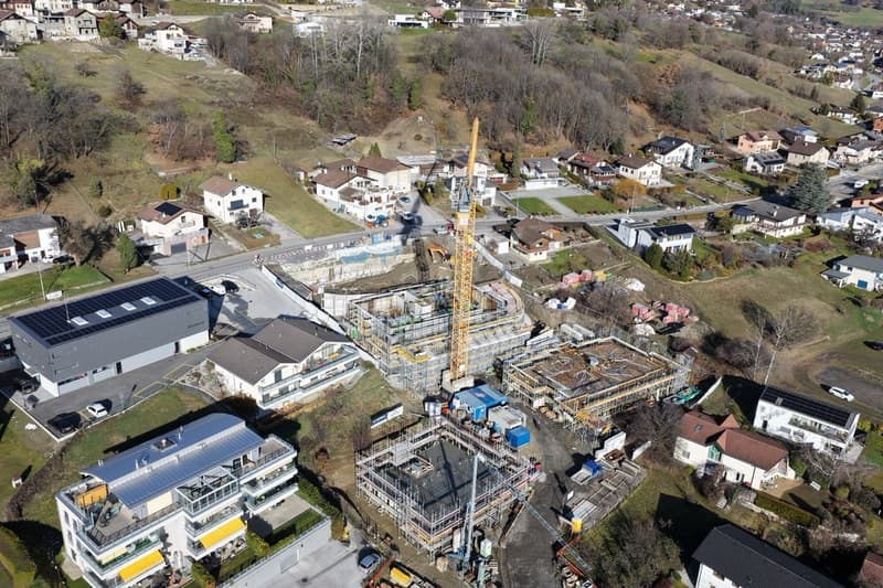 Nouvelle PPE à Savièse - Studio neuf de standing avec vue (9)