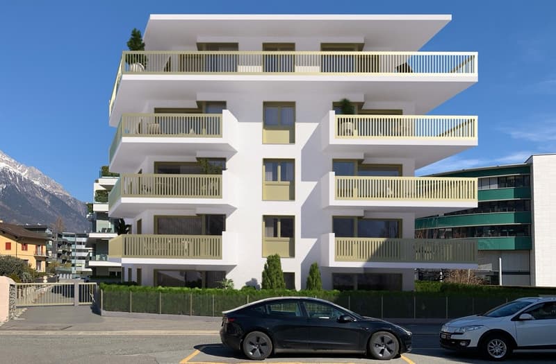 Appartement neuf à louer de 3.5 pces avec balcon à Martigny (3)