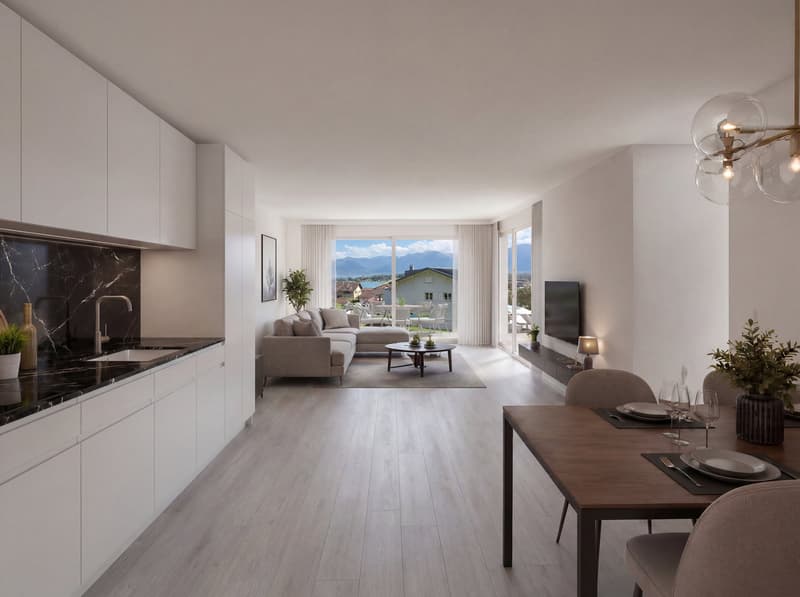 The Lakeside Terraces in 2028 with swimming pool - 2.5 to 5.5 rooms (2)