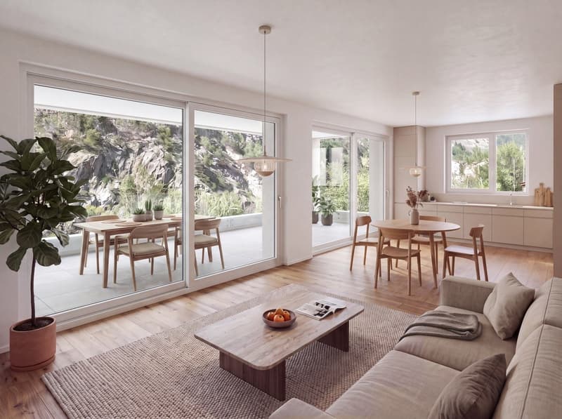 Résidence Félicie – Bovernier : 7 appartements neufs de 2,5 à 4,5 pièces (4)