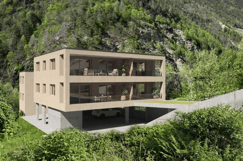 Résidence Félicie – Bovernier : 7 appartements neufs de 2,5 à 4,5 pièces (1)