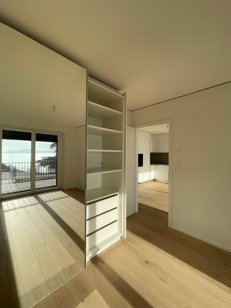 Appartement de standing non meublé à louer - Vue sur le lac - Puidoux-Chexbres (7)