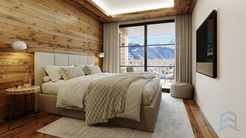 Weisshorn Lodge - Chambre / Weisshorn Lodge - Zimmer / Weisshorn Lodge - Room