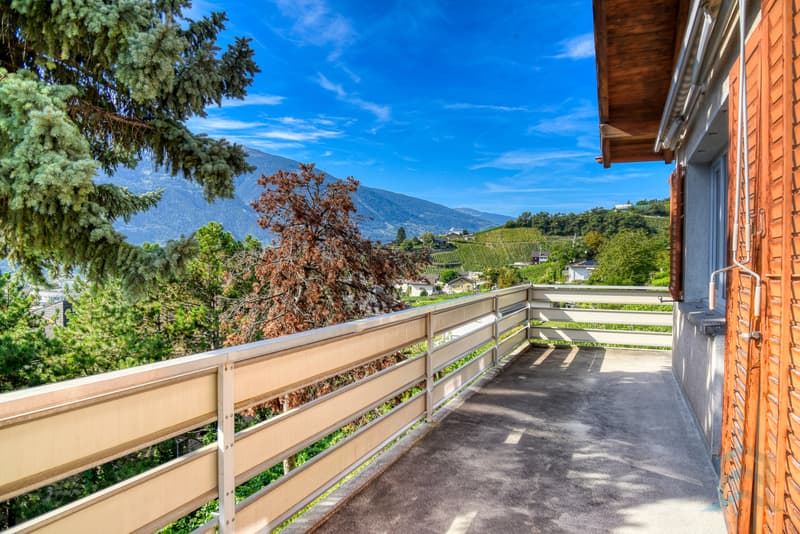 Villa Sierre - Balcon Sud / Villa Sierre - Südbalkon / Villa Sierre - South balcony