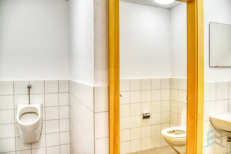 Halle industrielle Sierre - WC hommes / Industriehalle Sierre - Herren WC / Halle industrielle Sierre - Men's WC