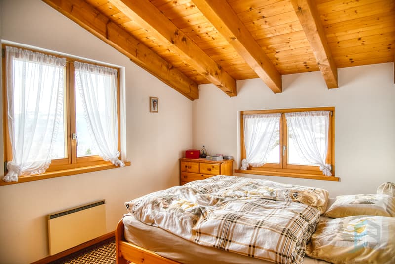 Chalet Vercorin - Chambre 1 / Chalet Vercorin - Zimmer 1 / Chalet Vercorin - Room 1