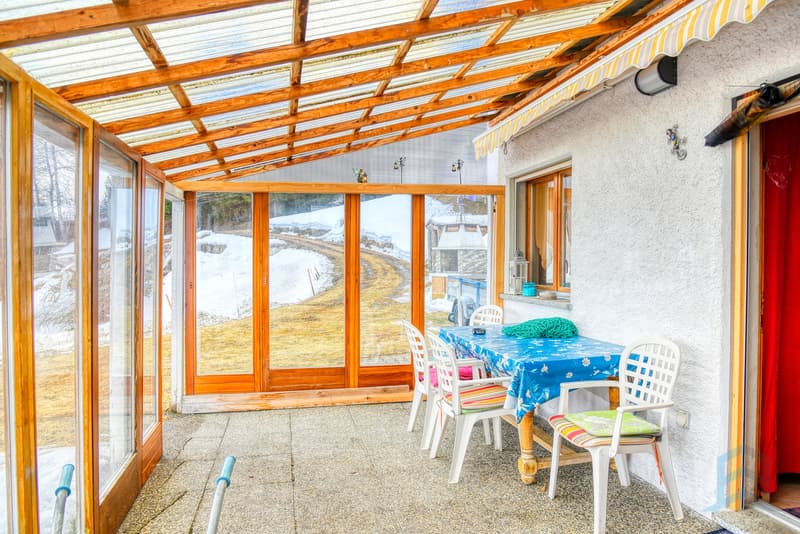 Chalet Vercorin - Terrasse / Chalet Vercorin - Terrasse / Chalet Vercorin - Terrace