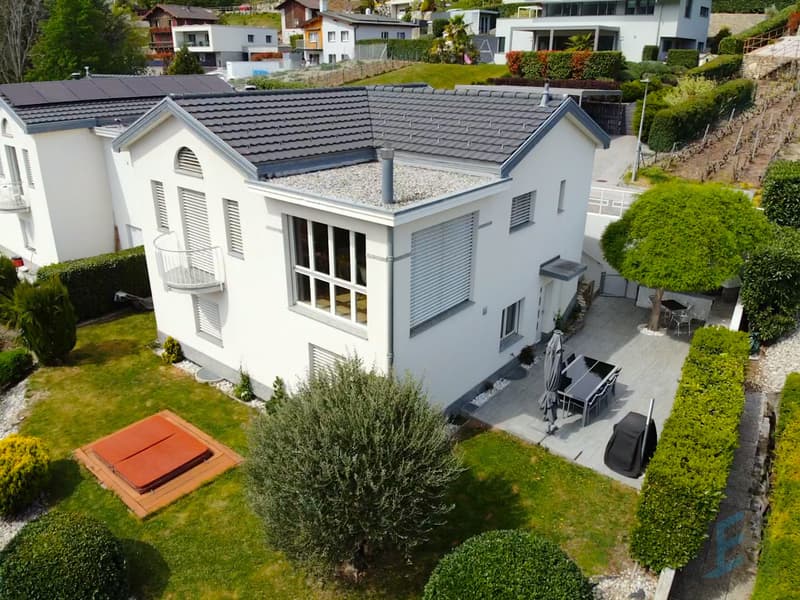 Villa jumelée Corin - Vue extérieure / Doppelhaushälfte Corin - Außenansicht / Corin semi-detached villa - Outside view