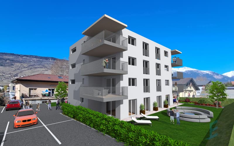 Appartement sur plan - Réchy / Wohnung auf Plan - Réchy / Apartment on plan - Réchy
