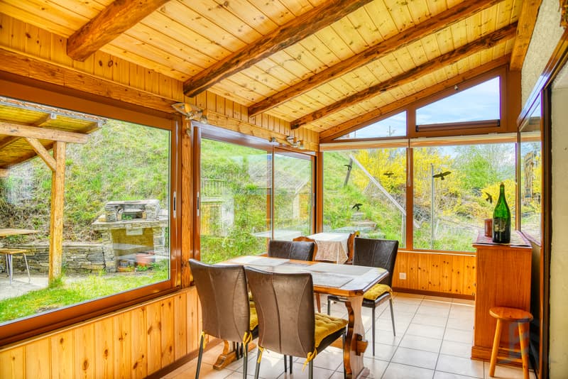 Chalet Erdesson - Jardin d'hiver / Chalet Erdesson - Wintergarten / Chalet Erdesson - Winter garden